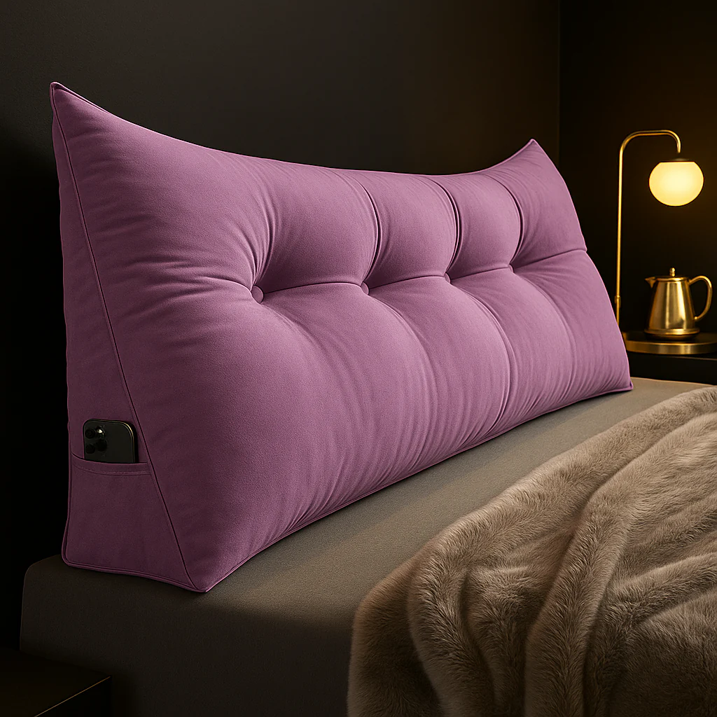 Ethan - Luxury Wedge Headboard Pillow