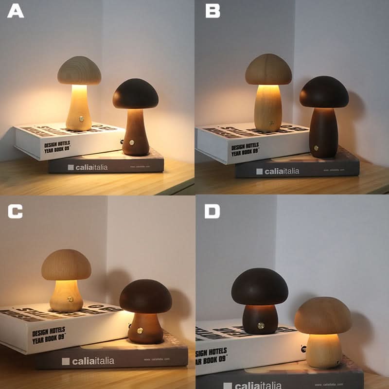 Oliver - Mini Mushroom LED Lamp