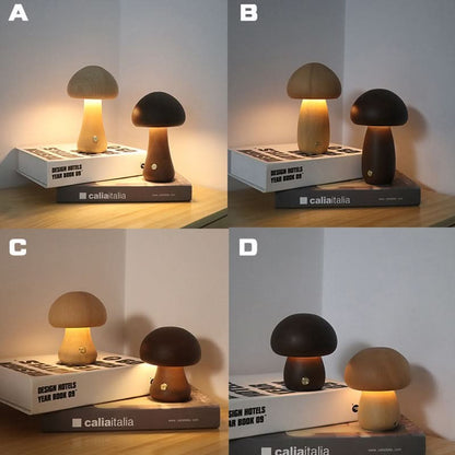 Oliver - Mini Mushroom LED Lamp