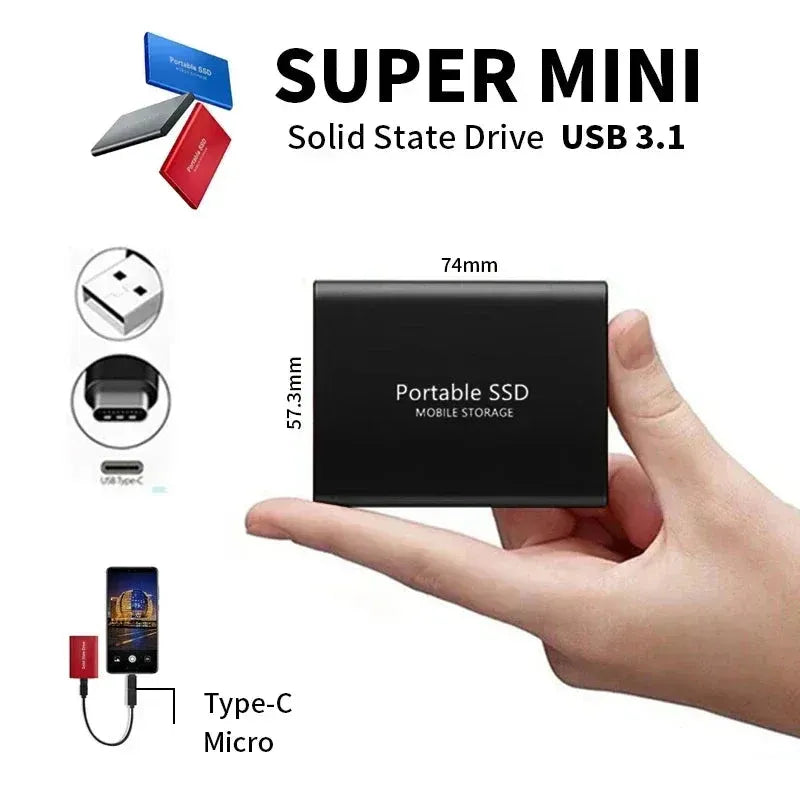 Alex - Ultra-fast 128GB Portable SSD