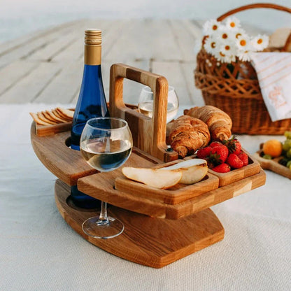 Lucas - Wine Picnic Table