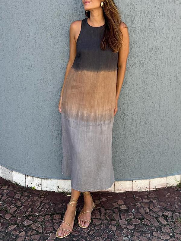 Victoria - Tie-Dye Midi Dress
