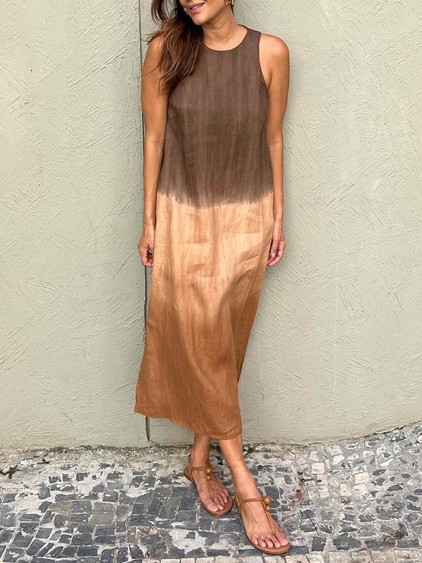 Victoria - Tie-Dye Midi Dress