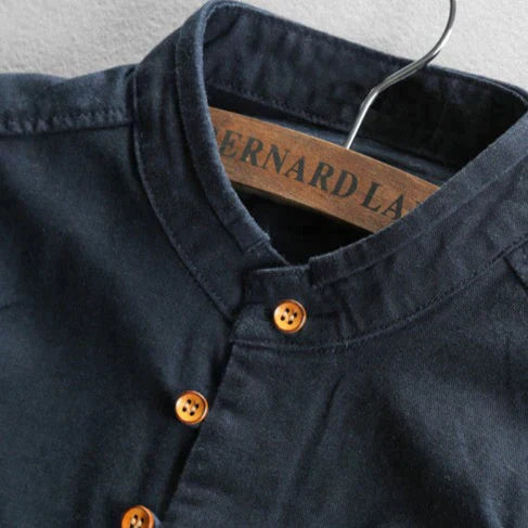 James - Mandarin Collar Shirt