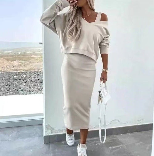Jade - Sweatshirt & Dress Set