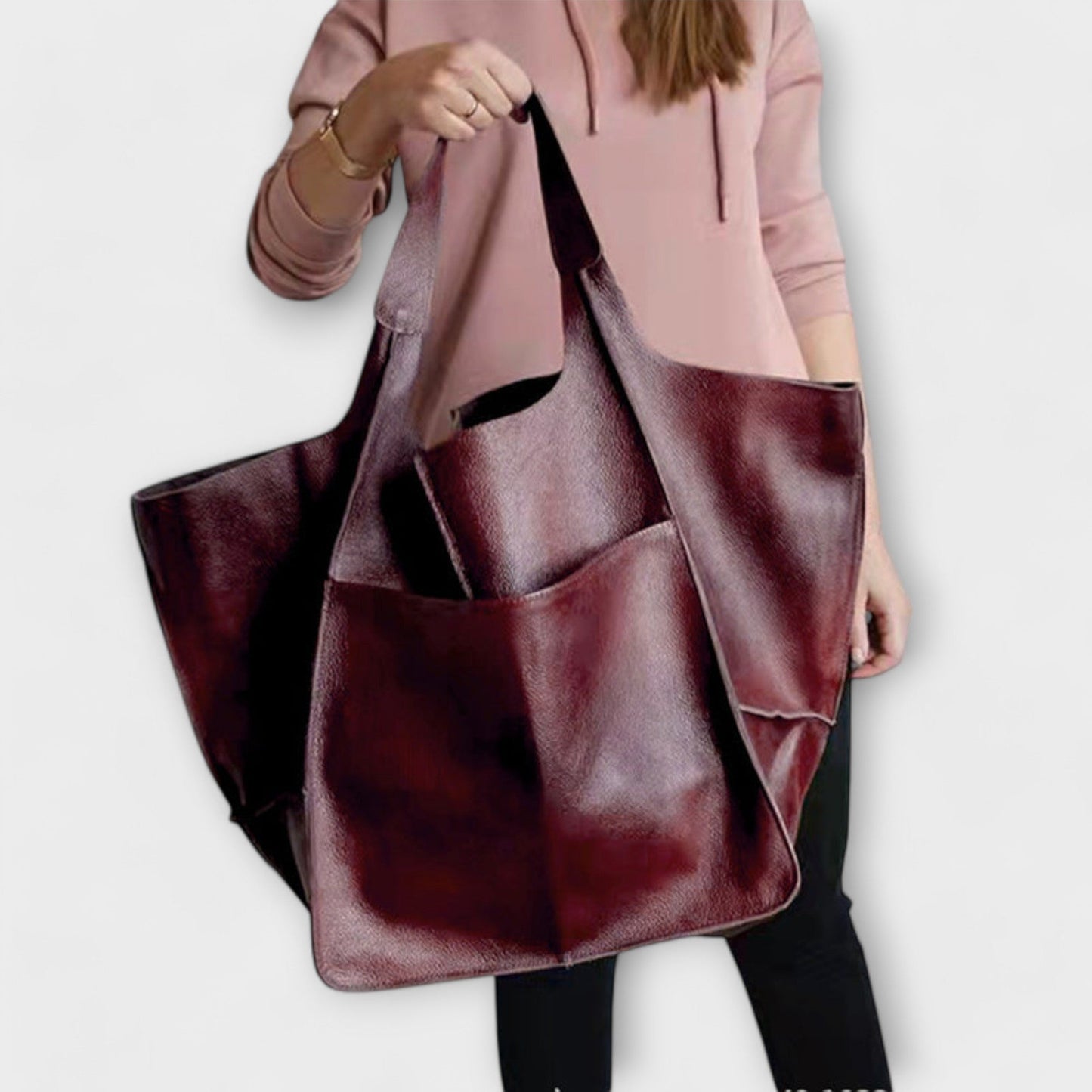 Stella - Vegan Leather Tote Bag