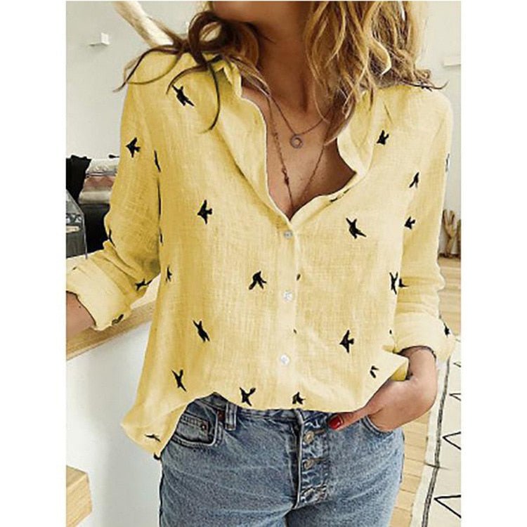Sofia – Linen Stylish Women’s Blouse