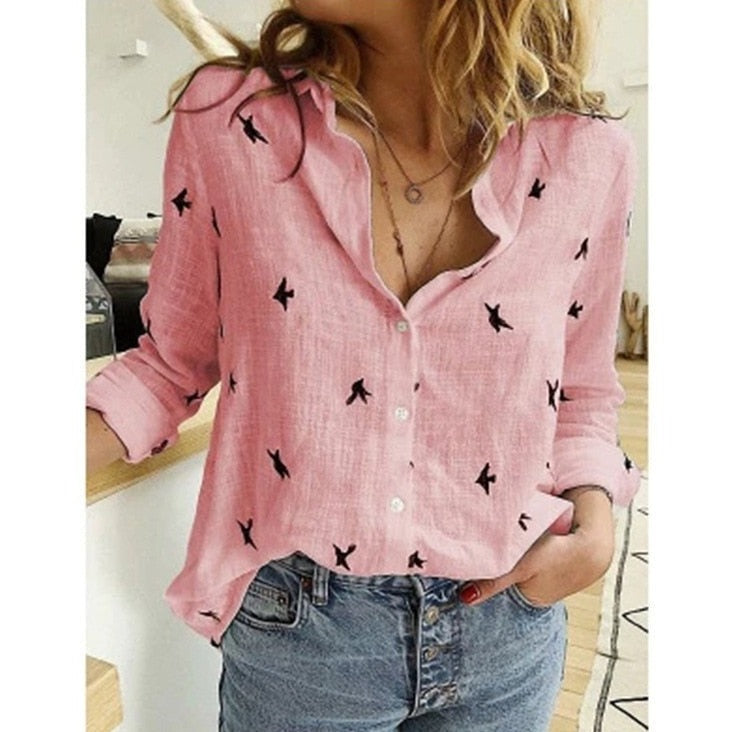 Sofia – Linen Stylish Women’s Blouse