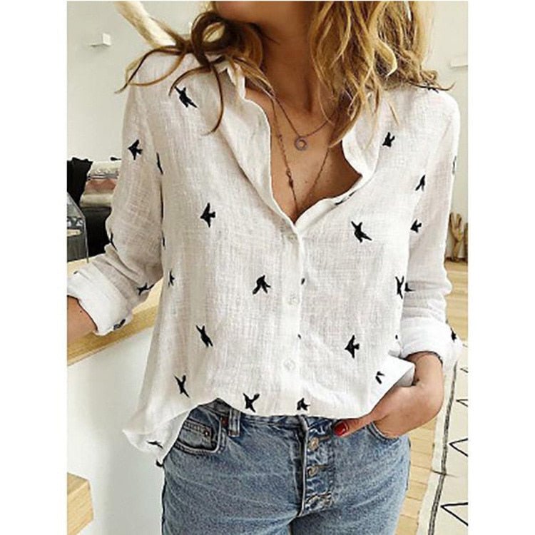 Sofia – Linen Stylish Women’s Blouse