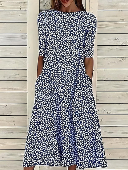 Luna - A-Line Midi Dress